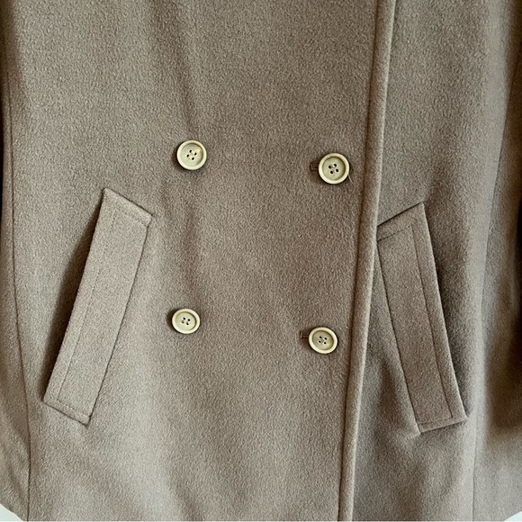 Vintage cashmere double breasted coat - Picture 3 of 11